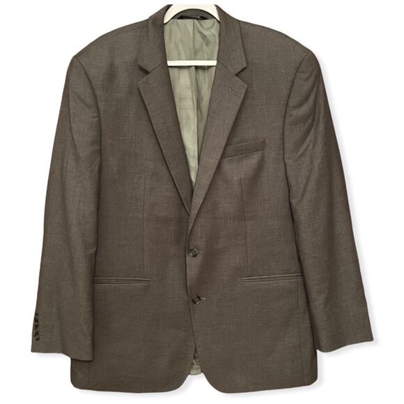 Croft & Barrow Blazer Jacket Gray Classic Fit 44L Long - Picture 1 of 5